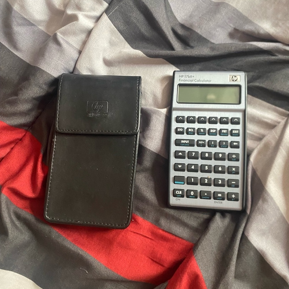 HP 17bII+ Financial Calculator